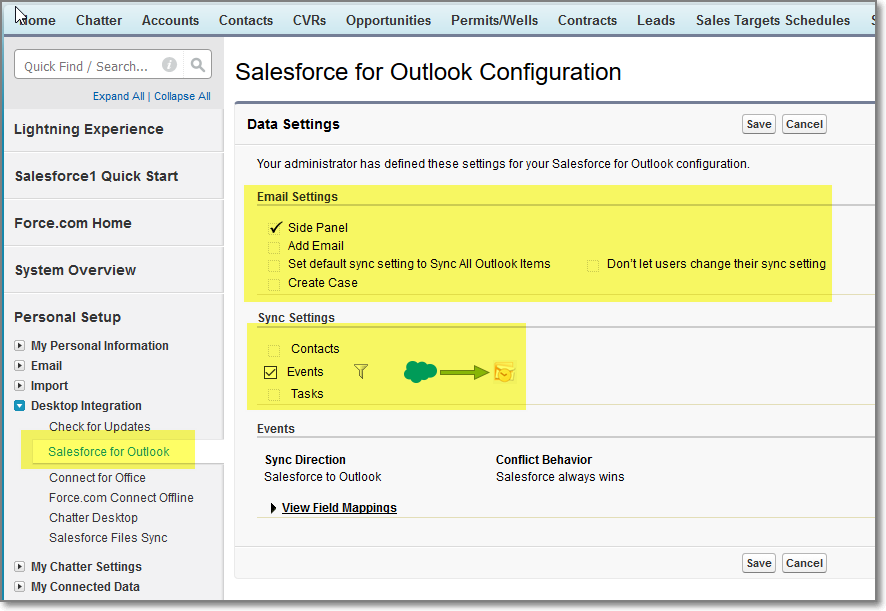 Salesforce For Outlook salesforce-for-outlook