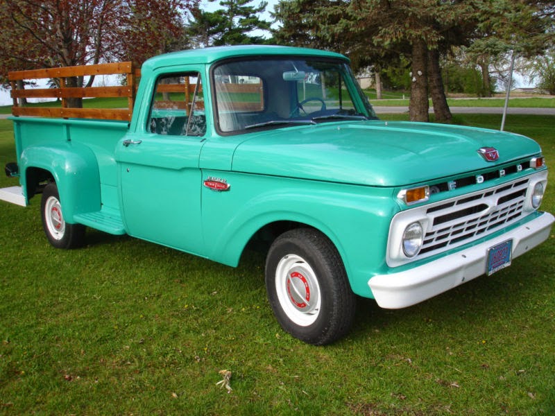 All American Classic Cars: 1966 Ford F100 Pickup Truck