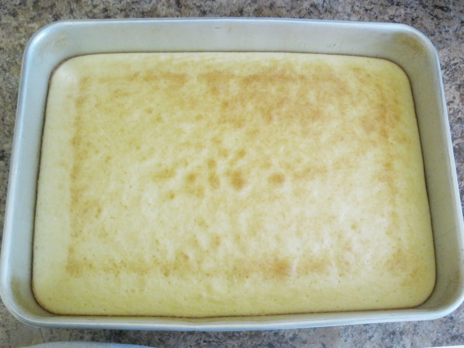 A Handful of Everything Green Jello Cake