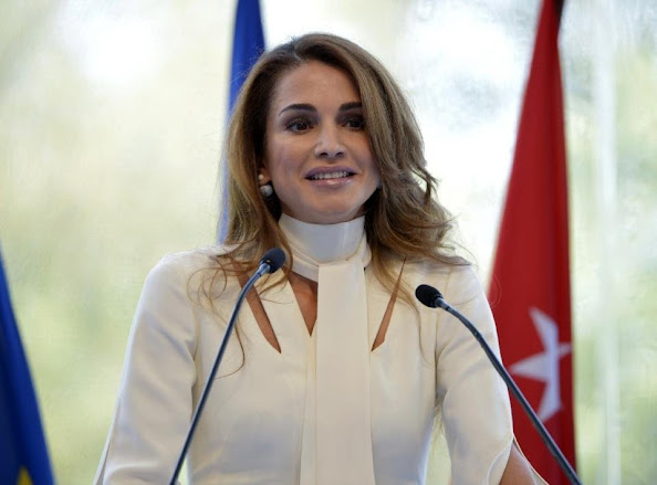 Queen Rania At The Medef Summer 2015 University Conference