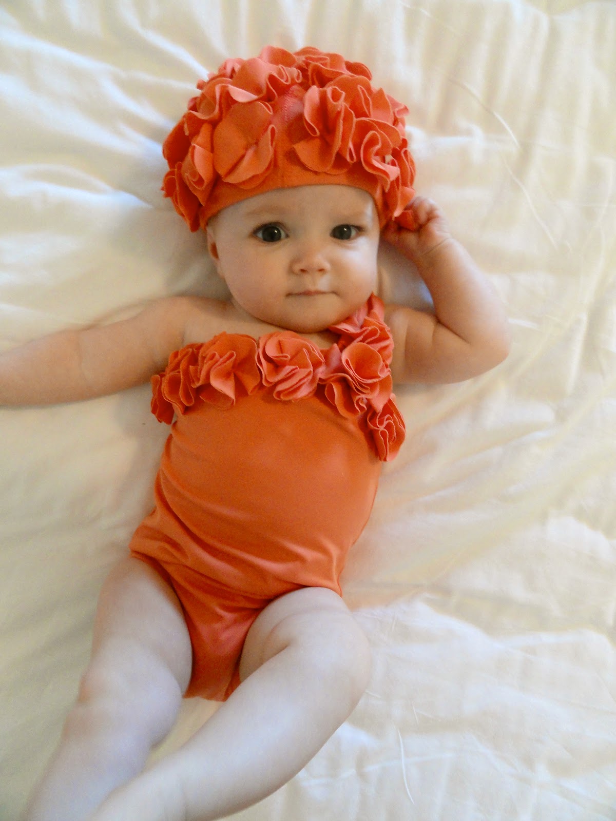 Cute Post Baby Bathing Suits Baby Infant Swim Nappies Reusable