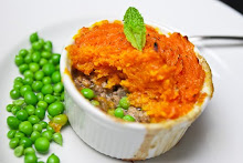 Minted Shepherds pie with Sweet Potatoes