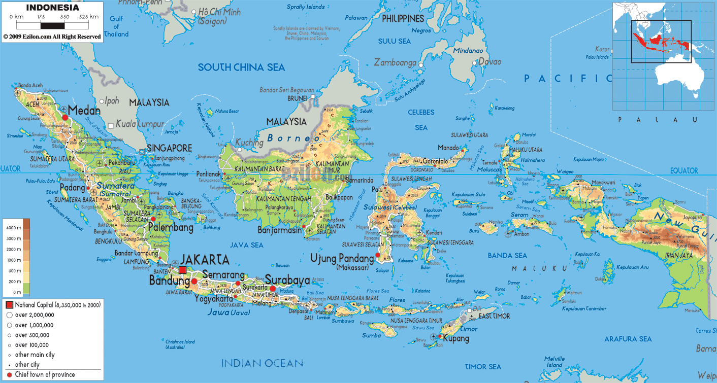 Indonesia Map Kbritokyo 