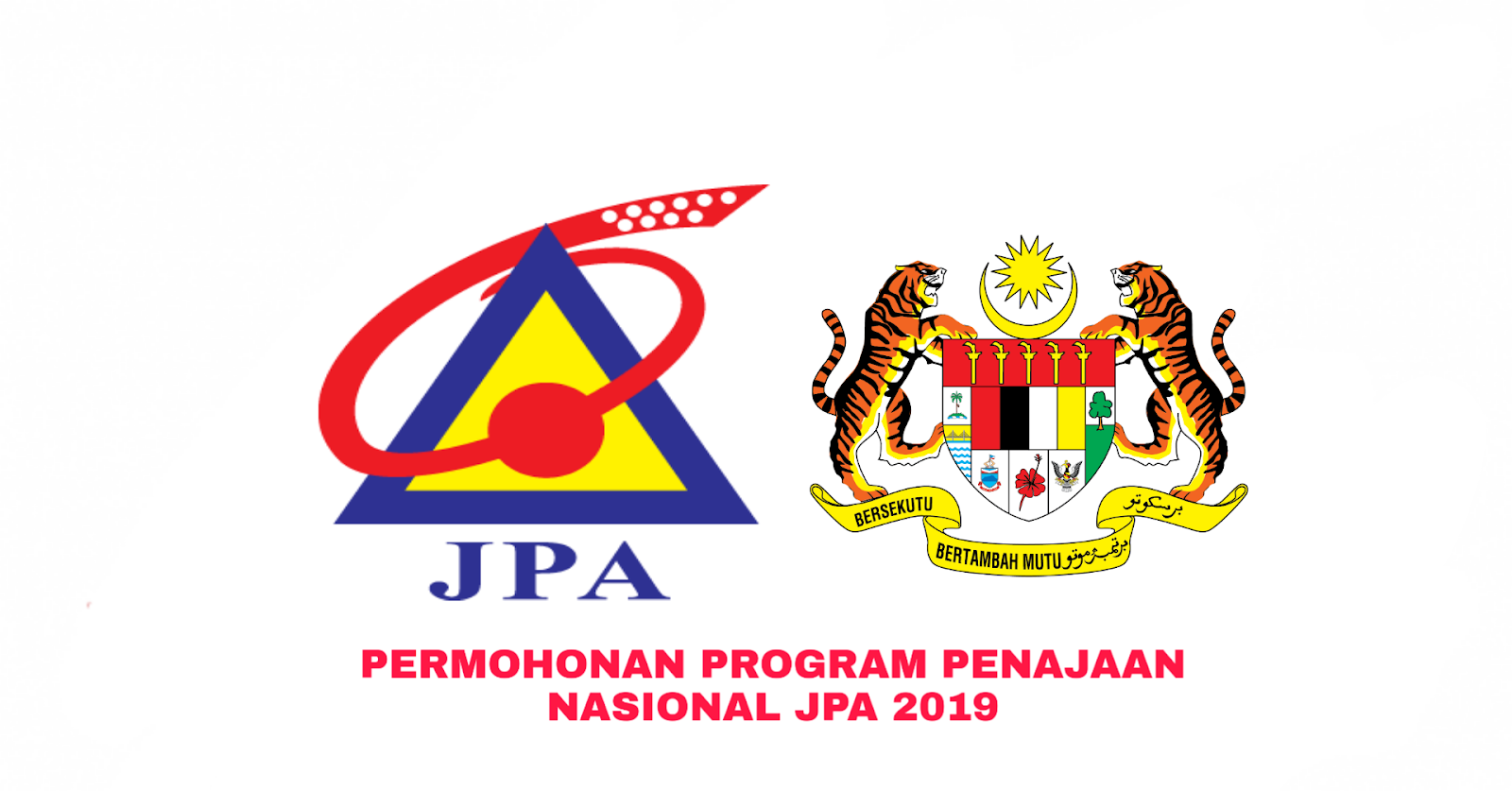 Permohonan Program Penajaan Nasional JPA 2019 Online