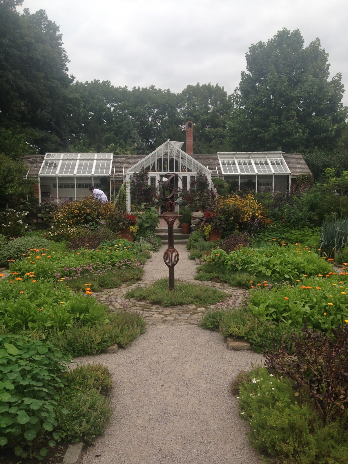 In a Garden Gardens at Clock Barn—Home of Maureen & Mike Ruettgers