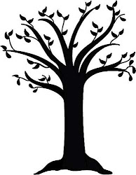silhouette tree wall silhouettes clipart traceable mural stencil patterns flower trees cliparts simple templates library whimsy tutorial clip designs painting