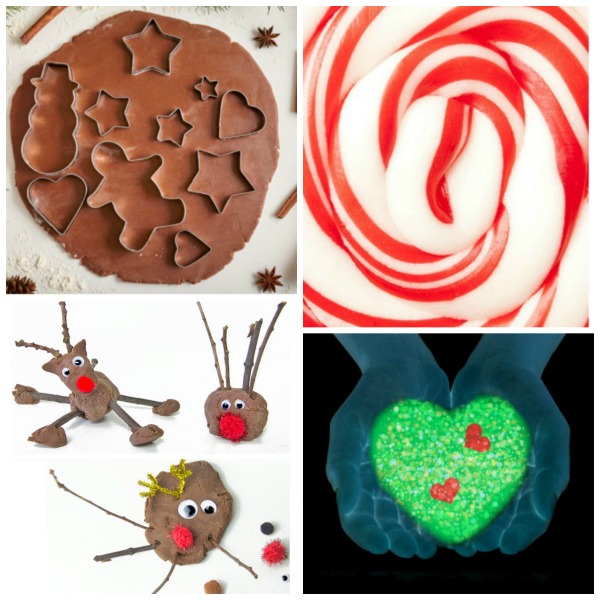 30+ CHRISTMAS PLAY RECIPES FOR KIDS: From Santa Slime to GRINCH GOO it's all here! #Christmasplayrecipes #Christmasslime #Christmasactivitiesforkids #Christmascrafts