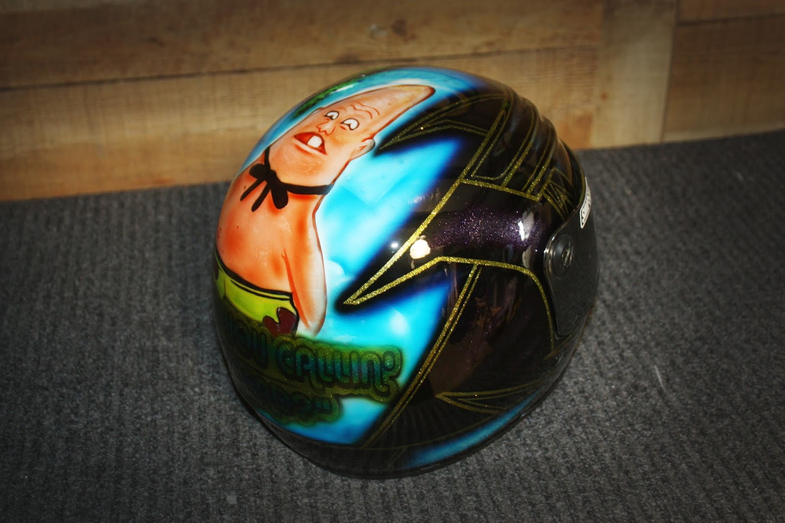 Online Motorcycle Paint Shop Patrick Star "Dirty Dan episode