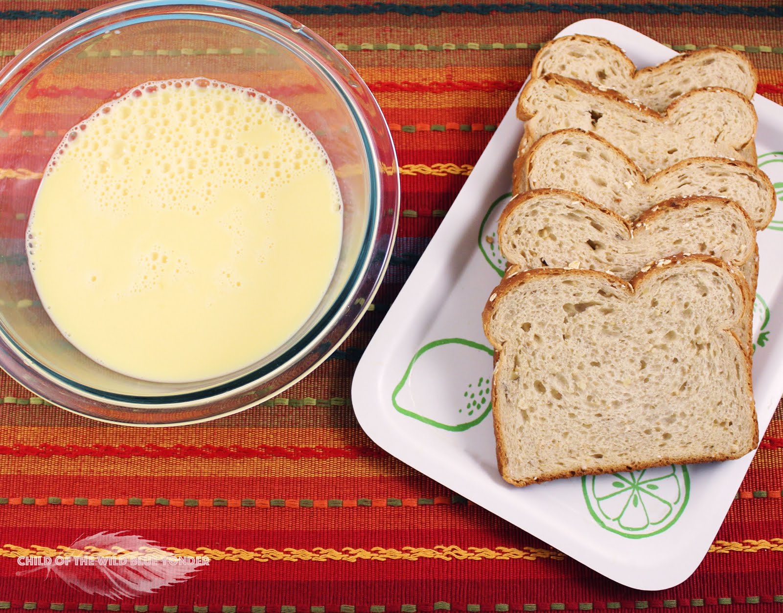 Banana Split French Toast Child of the Wild Blue Yonder