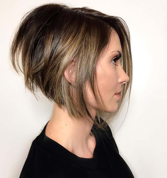 34 Easy Short Stacked Bob Haircuts For Thin Hair To Copy In 2019