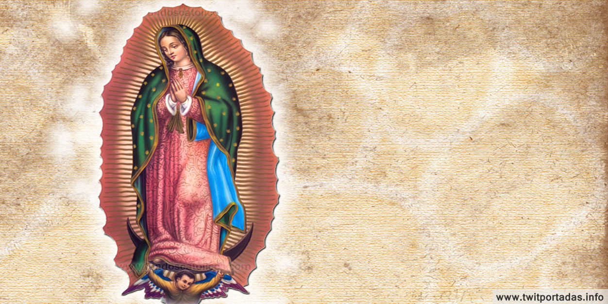 Encabezados y Portadas para Twitter y Facebook: Virgen de Guadalupe