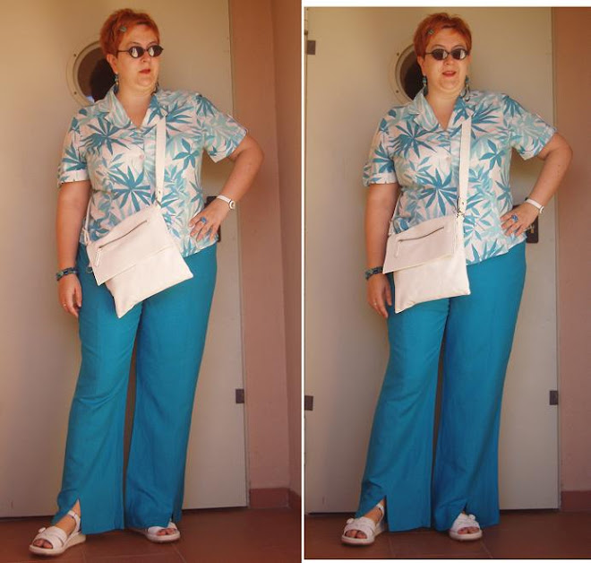 Señora Allnut Lady & blue