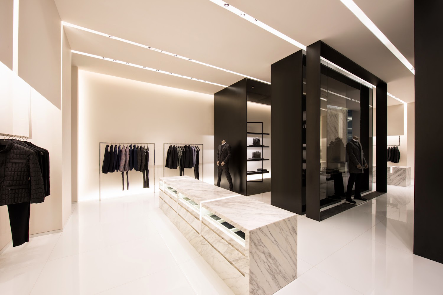 and then, and then NEW CALVIN KLEIN COLLECTION FLAGSHIP STORE AT THE