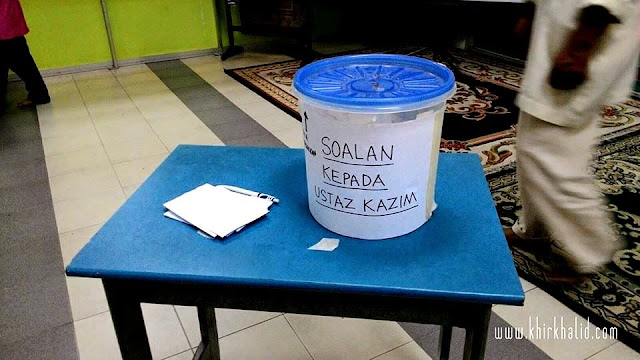 Soalan kepada Ustaz Kazim Elias