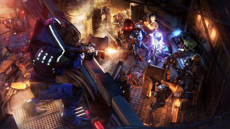 Scoped and Dropped - Mass Effect
