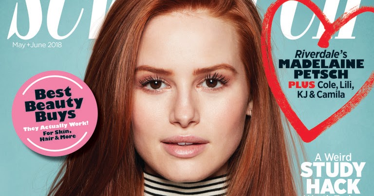 Madelaine Petsch covers Seventeen Magazine May/June 2018