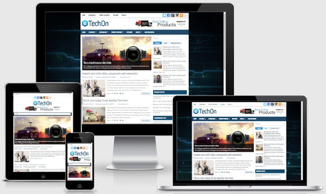 TechOn Blogger Template