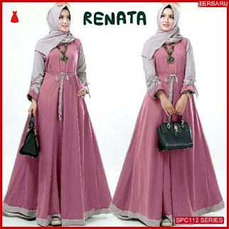 SPC112R41 Renata Maxy Syari Gamis Dress Muslim Wanita | BMGShop