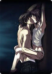 Get Largest Collection Of Animated Wallpapers: Hot Anime Couple Hugging And Kissing