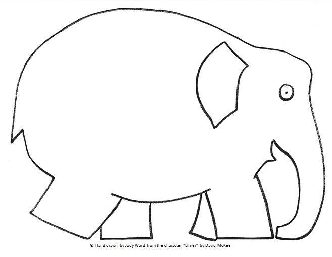 david mckee elmer coloring pages - photo #23