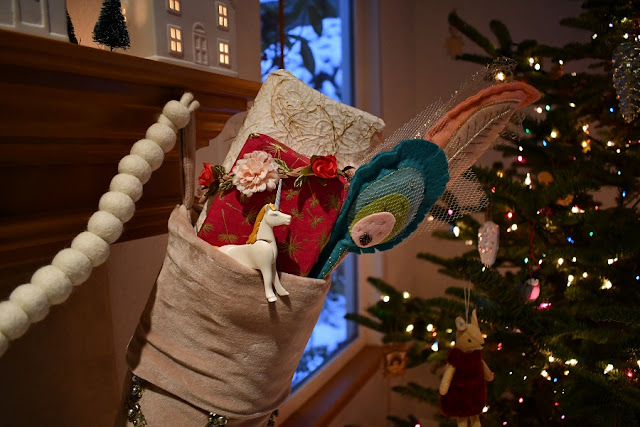 Christmas Stocking, Princess Stocking, Anthropologie, Desacord Toy Wand 