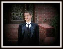 My youngest son, Kane in his tux