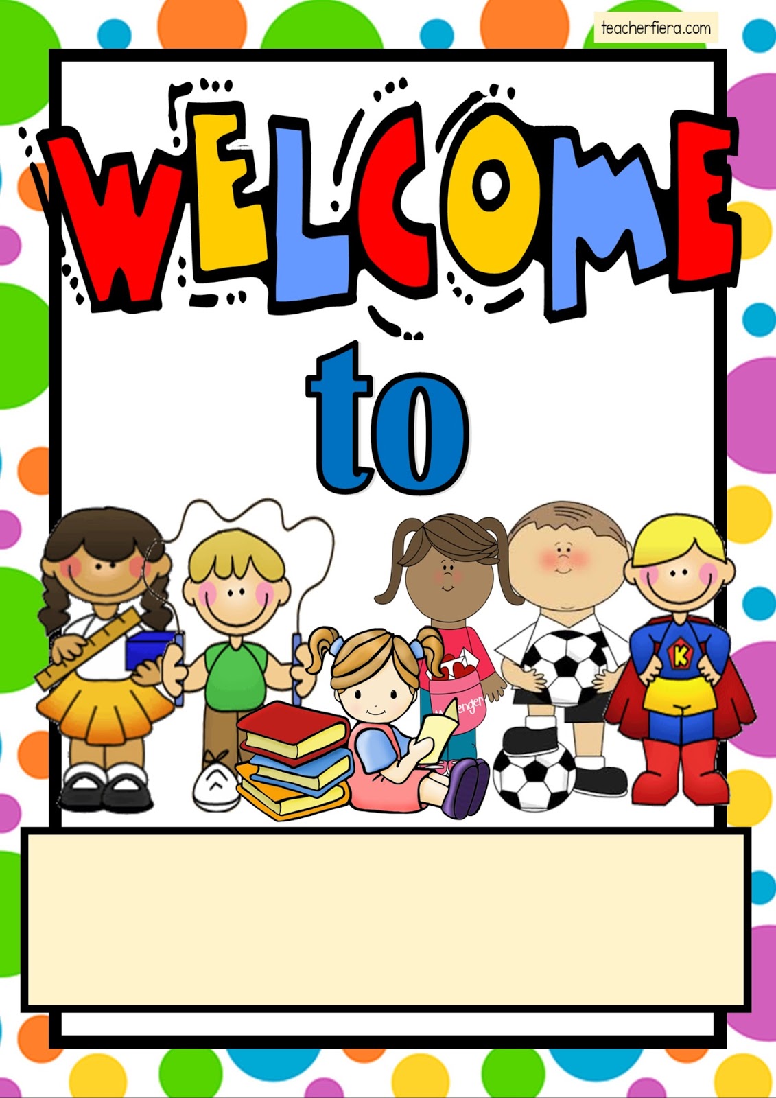 teacherfiera com WELCOME TO CLASS BANNER POSTER