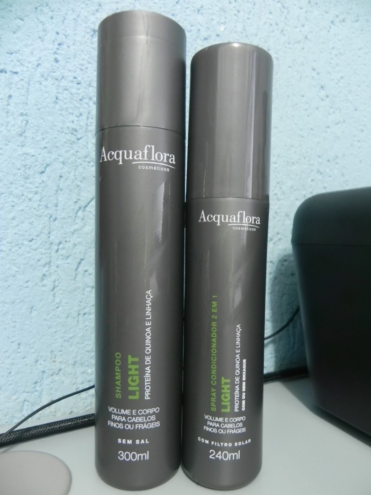 Introspection. Acquaflora Shampoo e Spray Condicionador