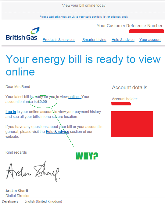 Gas Bill British Gas Pay My Gas Bill