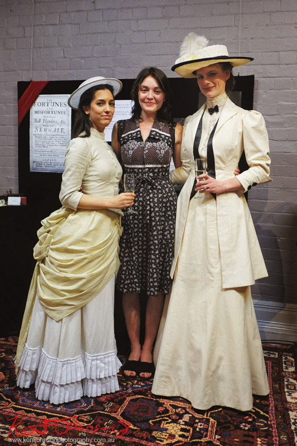 Charlie Aplin and models - Costume design - portrait by Kent Johnson for Street Fashion Sydney. Charlie Aplin and models - Costume design - portrait by Kent Johnson for Street Fashion Sydney.