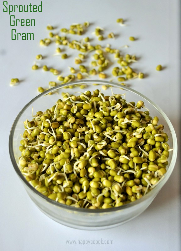 How to Sprout Green Gram at home Sprouted Green Gram Sprouted Mung