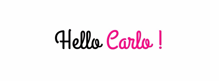 Hello Carlo!