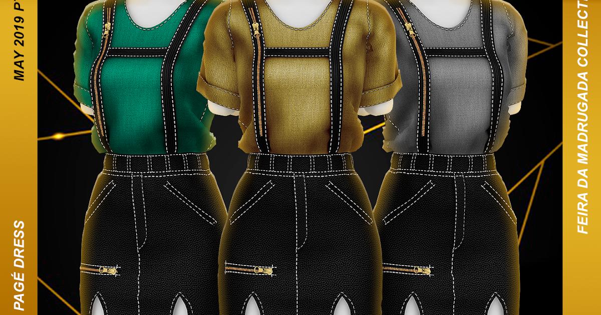 Galeria Pagé (Dress) TS4 ICONIC The Sims 4 CC Creator