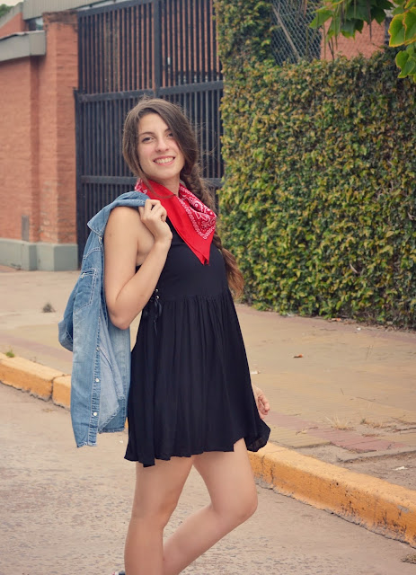 black dress, fashion blogger argentina, outfit, dress, outfit ideas, how to style a black dress