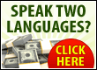 GET PAID SPEAKING TWO LANGUAGES