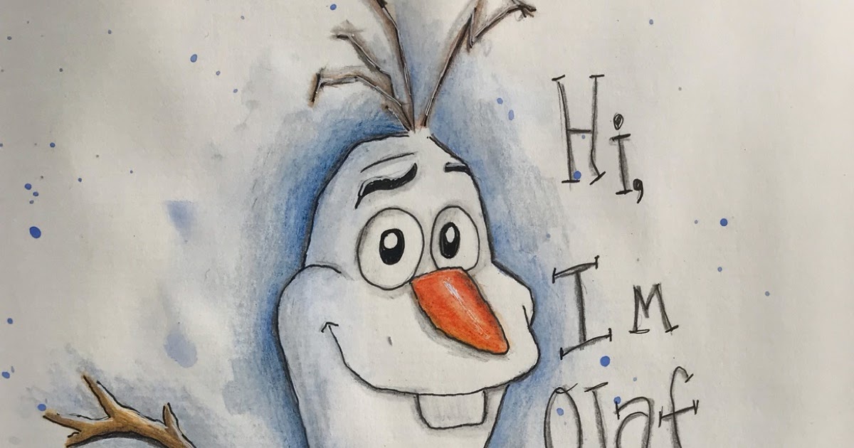 Art Journal: Olaf der Schneemann