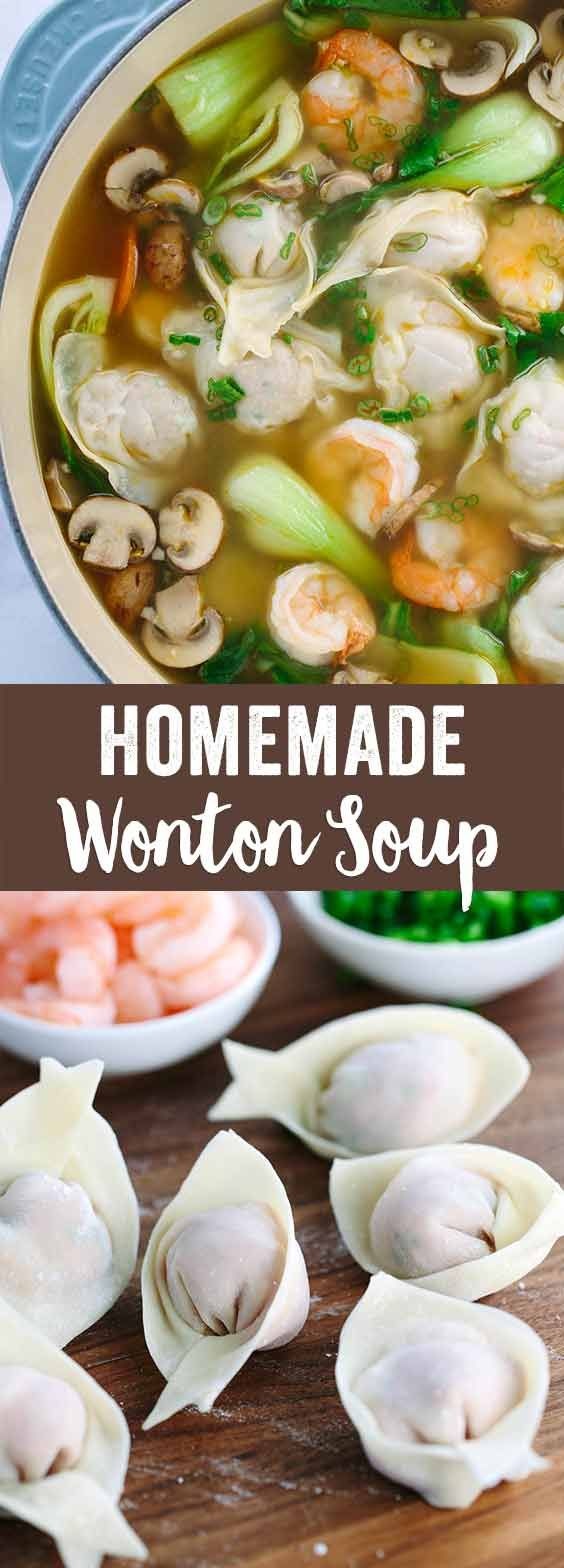 Homemade Wonton Soup