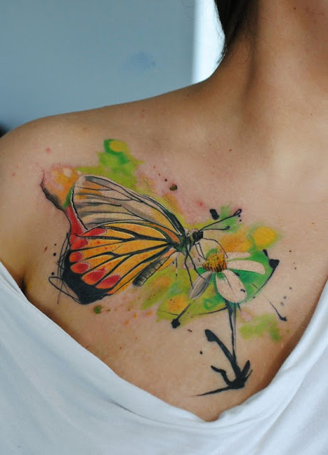 Tatuagens de borboletas para as mulheres Tatuagens de borboletas para as mulheres