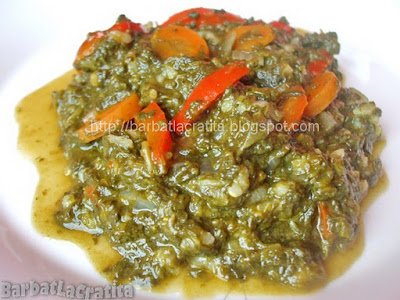 Spanac cu orez (de post)