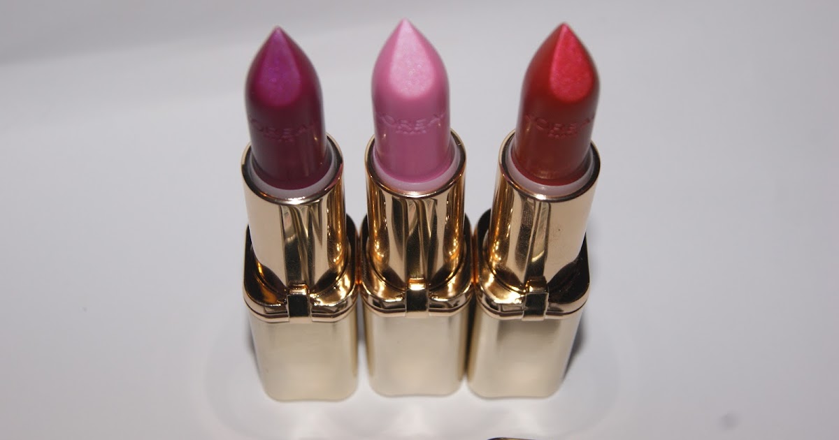 L'Oreal L'Or Electric Color Riche Lipsticks - Review | The Sunday Girl