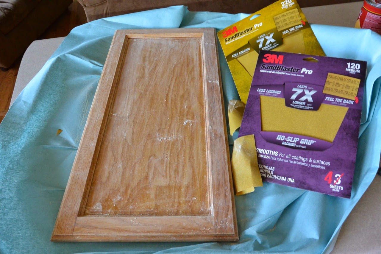 Mixin' Mom DIY Staining