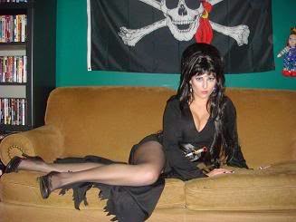 Sexy Elvira Halloween Costume