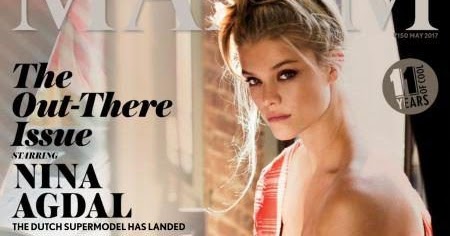 Nina Adgal On The Cover of Maxim India Magazine May 2017