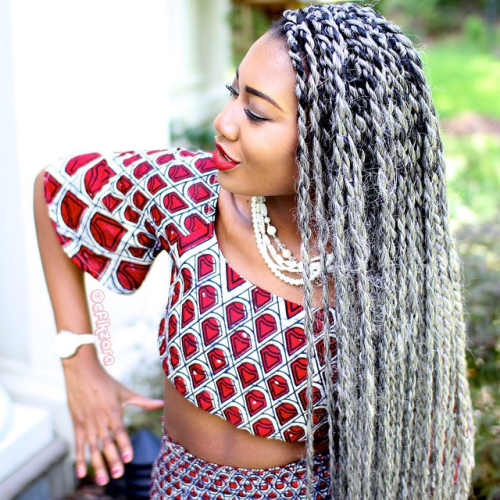 Best ways to combine colours for your braids