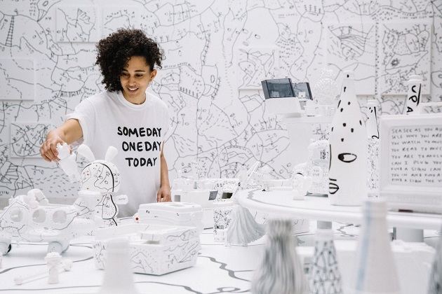 4 Shantell Martin - Someday We Can Installation view Albright-Knox 4 Shantell Martin - Someday We Can Installation view Albright-Knox