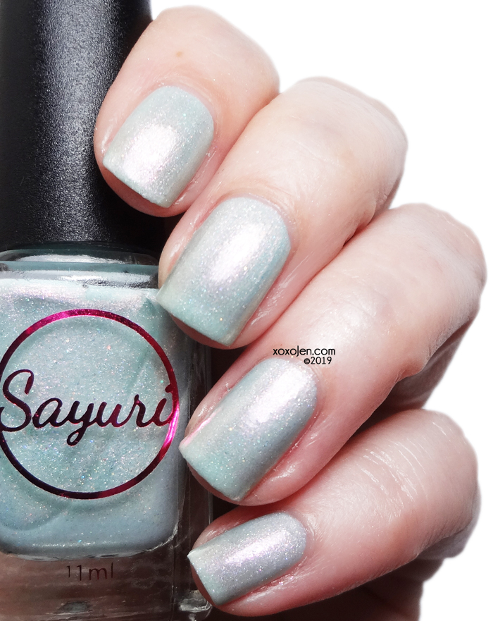 xoxoJen's swatch of Sayuri Nail Lacquer Chill Out