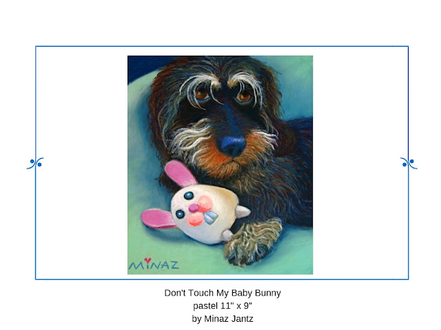 Don't Touch My Baby Bunny by Minaz Jantz