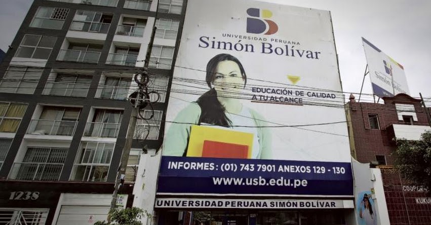 SUNEDU deniega licencia de funcionamiento a Universidad Simón Bolívar (UPSB) y deberá cerrar - www.sunedu.gob.pe SUNEDU deniega licencia de funcionamiento a Universidad Simón Bolívar (UPSB) y deberá cerrar - www.sunedu.gob.pe