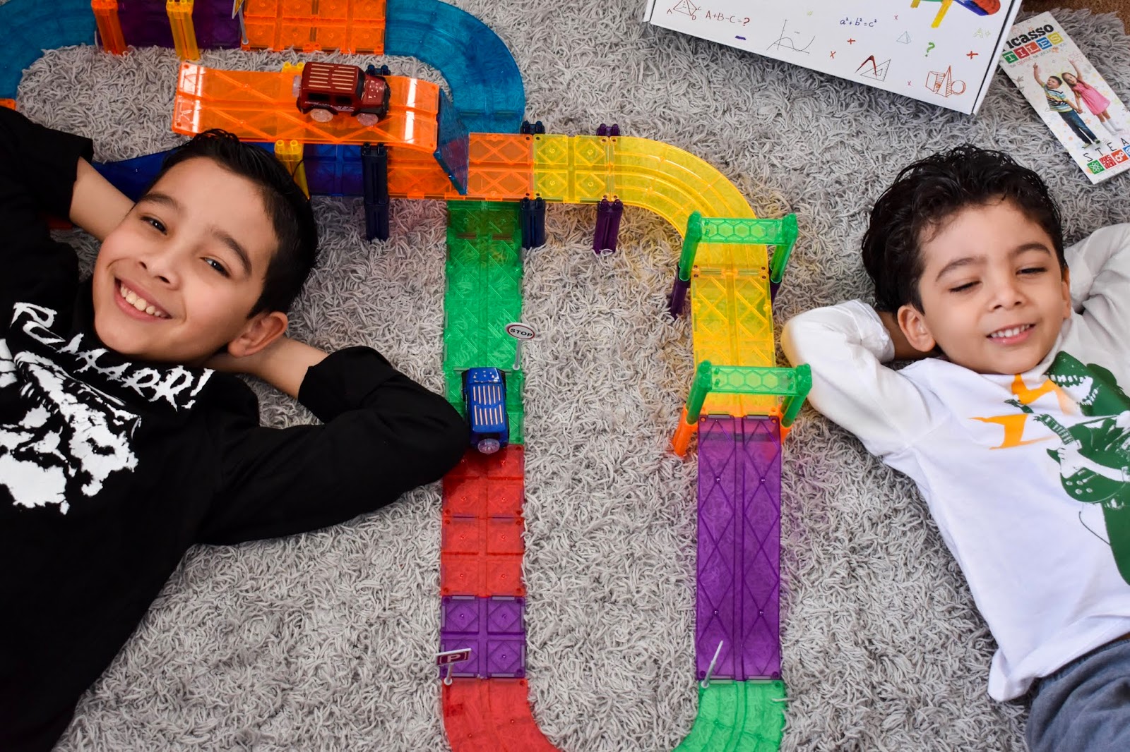 Picasso Tiles Racing Track + Review LifeWithGinaG