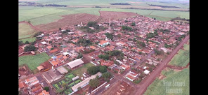 Vista aérea do Distrito de Cândia-SP